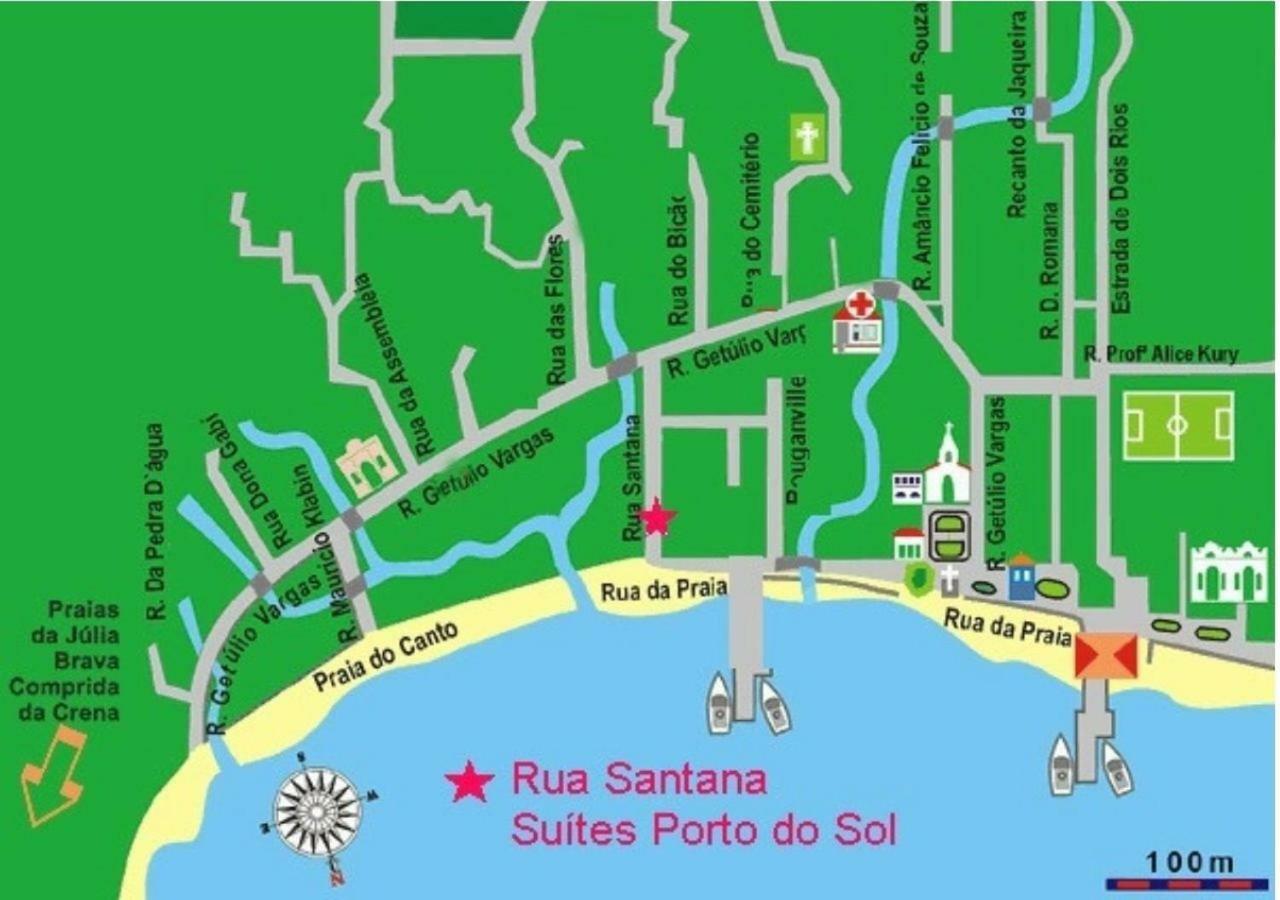 Suite Porto Do Sol Abraão Eksteriør bilde